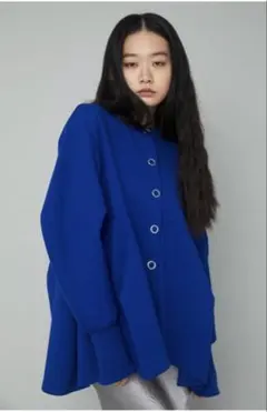 HeRIN.CYE ベリンドットサイ Feels Cardigan ブルー