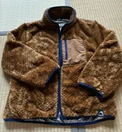フリースジャケット ブラウン　L 内側ヒートアシスト付きあったかい