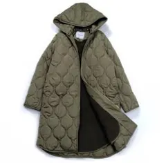 エマテイラー 美シルエット 3waysキルティングコート 裏ボア