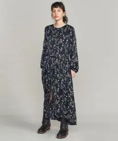 極美品 ユナイテッドアローズ 別注 BRISEMY フラワープリントワンピース