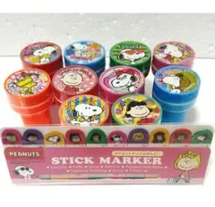 スヌーピー ＜SNOOPY＞① ダイカットクリア付箋　②スタンプ１０種類