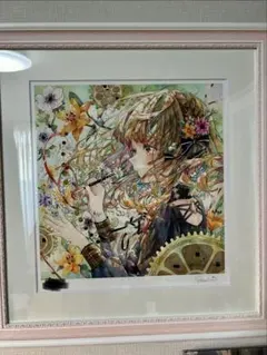 米山舞 複製原画 本物 直筆 サイン入り 米山舞 複製原画 本物 直筆 サイン入り - メルカリ