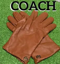 【未使用品】COACH コーチ 本革手袋