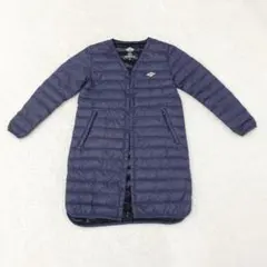 ✨美品✨DANTON ダントン　インナーダウン　ロング　ネイビー　36
