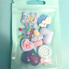 デコパーツパステルモチーフ8個セット