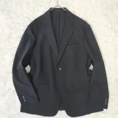 ✨美品✨ユニクロ 感動ジャケット ネイビー XXL 洗濯機OK 現行品番