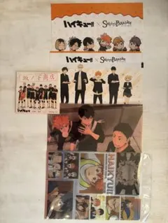 ハイキュー クリアファイル ポスター 坂ノ下商店 烏野 影山 月島 日向