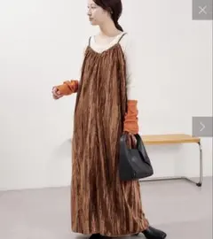 【Kastane】ベロアキャミワンピース　サイズ1