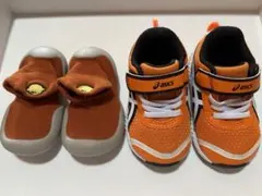 asics シューズ ベビー 靴　ソックスシューズ　セット　12.5㎝　12㎝