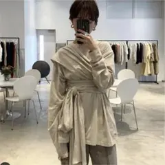 CLANE クラネ　カシュクールトップス