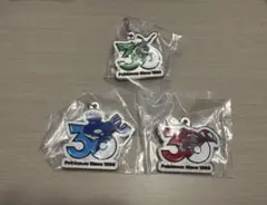 ポケモン 30周年記念 メタルチャーム レックウザ グラードン