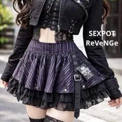 SEX POT ReVeNGe プリーツスカート 黒 2026年最新】SEX POT ReVeNGe レディース ミニスカートの人気アイテム
