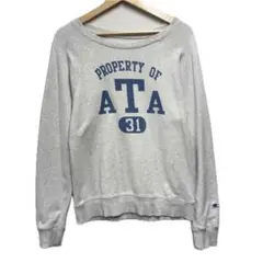 Champion リバース風 カレッジスウェット メンズM 90s