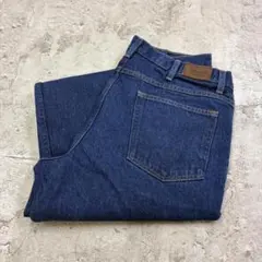 L.L.Bean　エルエルビーン　ストレート デニムパンツ W34 濃紺 古着