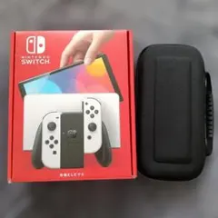 有機EL ホワイト Nintendo Switch ケース付き