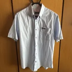 Vagie Sport 半袖シャツ ボタンダウン ライトブルーのサムネイル