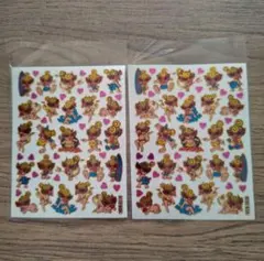 ヒスミニ カラフルキャラクターシール 2シートセット