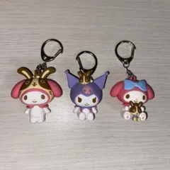 宇佐美 マイメロディ クロミ キーホルダー　3個まとめ売り