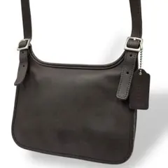 coach オールドコーチ　ショルダーバッグ　サコッシュ　グラブタンレザー