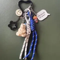 じゃらじゃらキーホルダー バニラ クッキーアイス チョコチップアイス