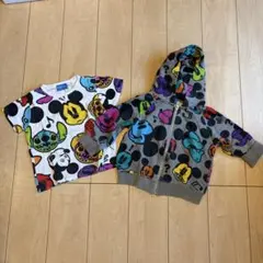 東京ディズニーリゾート Tシャツ パーカーセット 売り　110