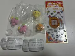 セット★ capsule flockies たまごっち プラス キラキラシール3