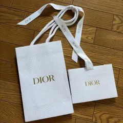 Dior ギフト袋 ショッパー リボン付き　紙袋