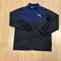 PUMA ネイビー ブラック フルジップジャケット　150センチ