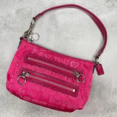 Coach Poppy One-Shoulder Bag Pink y2k