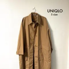 ユニクロU コットンロングコート　スプリングコート　UNIQLO