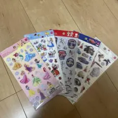 ぺたぺたシール ぷっくりシール ディズニー