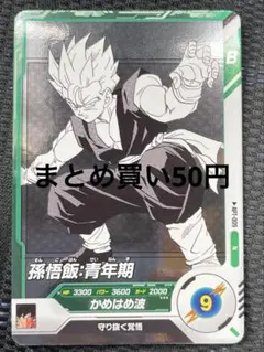 ドラゴンボールスーパーダイバーズ　apt-009 孫悟飯青年期　アドバンスパック