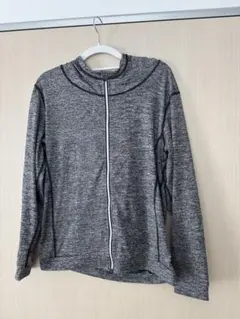 フルジップ フード付き ジャケット L グレー
