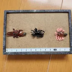 B ハードルアー 3個セット 赤 黒 ピンクのサムネイル