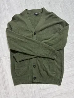 UNIQLO オリーブグリーン カーディガン S