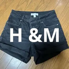 H&M ブラック ショートパンツ EUR 34