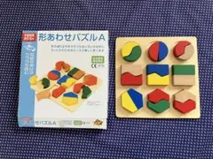 形あわせパズル A 木製知育おもちゃ