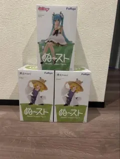 東方Project ぬーどるストッパーフィギュア 洩矢諏訪子 　初音ミク