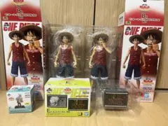 一番くじ　ワンピース　ルフィ　フィギュア　B賞　E賞　F賞　合計4個セット