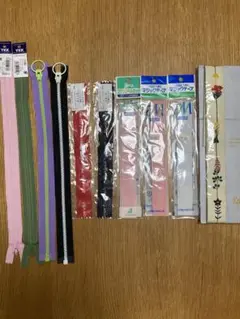 ファスナー&マジックテープ&テープ　セット