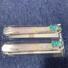 新品　すみっコぐらし　はし&はし箱　スライド式　2個セット