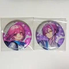 プロセカ ローソン 缶バッジ 鳳えむ 神代類 2点