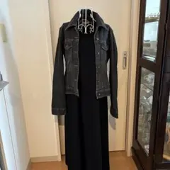 Gジャン デニムジャケット 黒 ブラック 上着 ジャケット