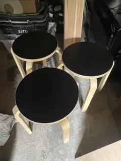 スツール　3脚セット