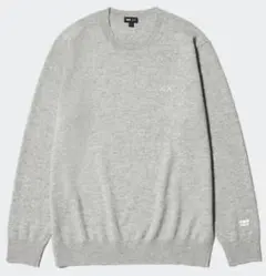 UNIQLO ユニクロ KAWS カウズ グレー カシミアクルーネックセーター