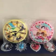 ディズニー 刺繍缶バッジ ピーターパン、シュガーラッシュ