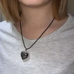 ハート シルバー ネックレス