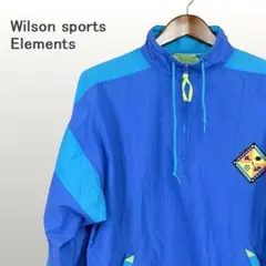 【美品】Wilson ウィルソン ハーフジップ ナイロンジャケット 0022のサムネイル