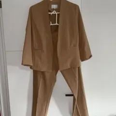 GOUT COMMUN セットアップ パンツ ベージュ