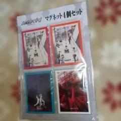 エヴァンゲリオン　マグネット　4個セット